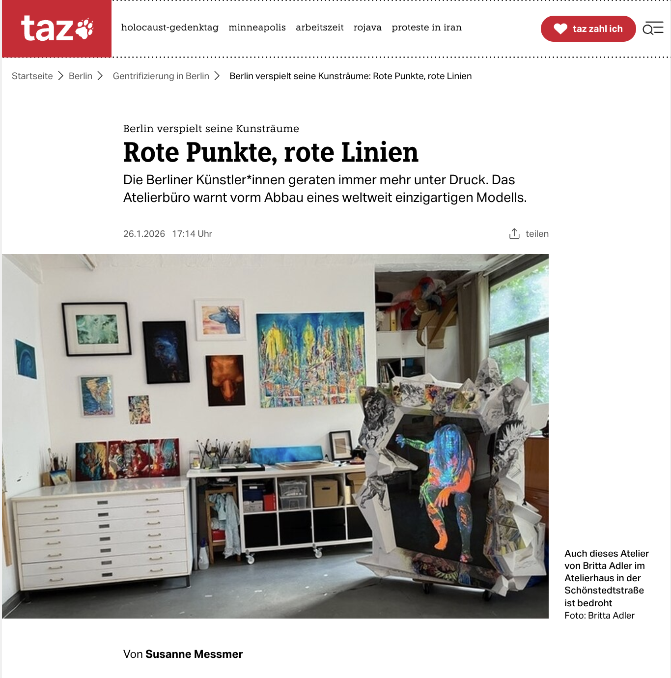 Open Studios am 28.09